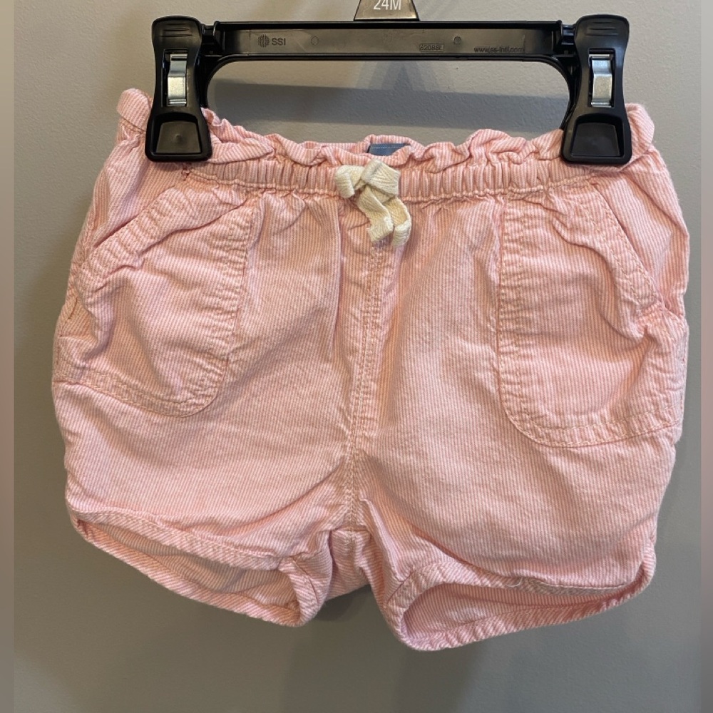 Baby Gap Pink Striped Shorts / Size 3 / GUC